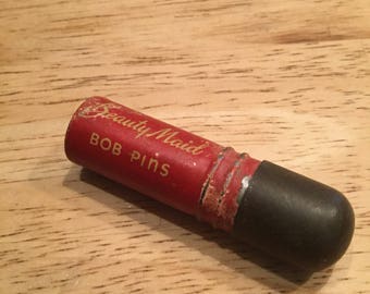 Vintage Bobby pin case