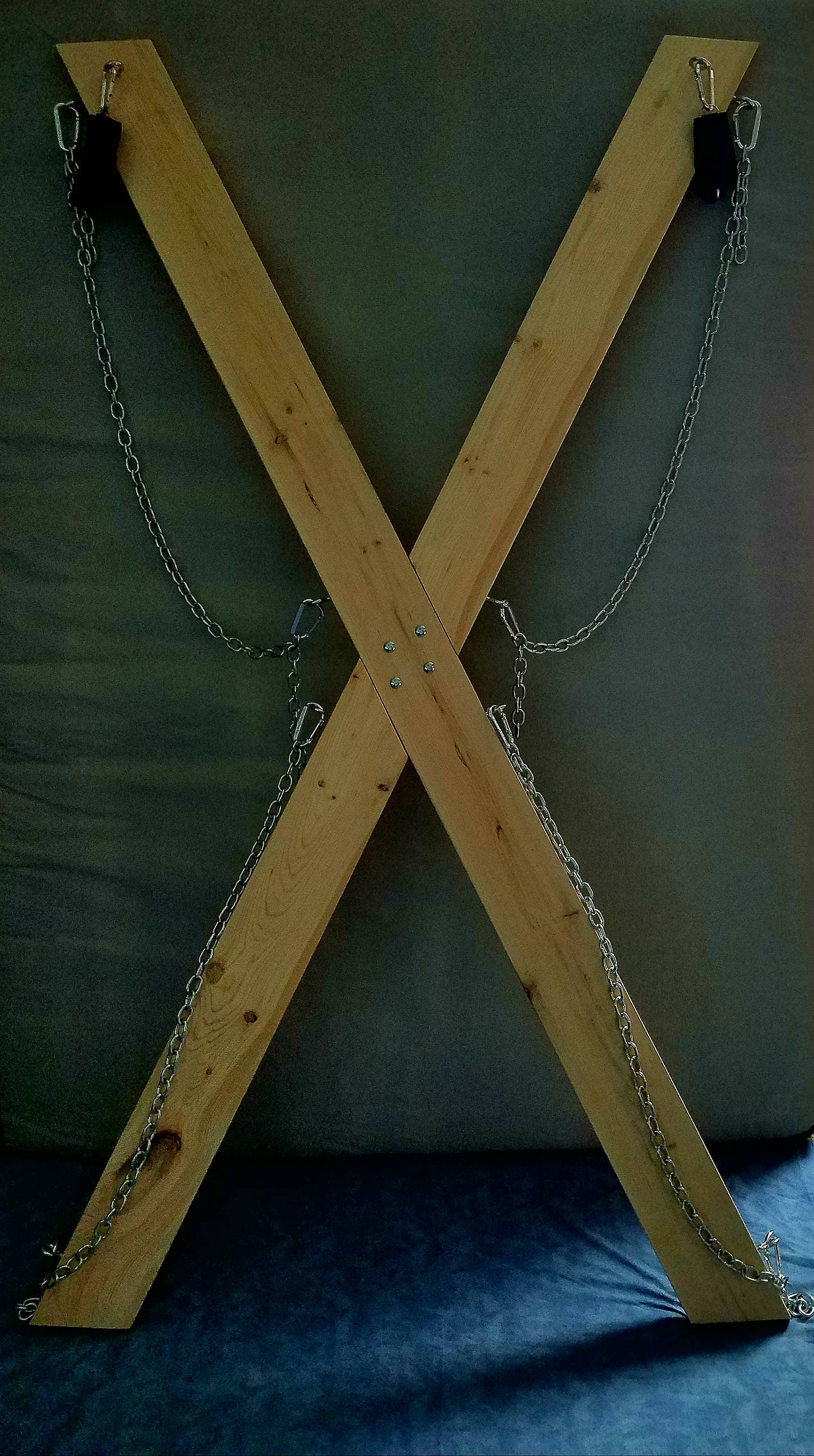 St Andrews Cross Bdsm Cross Handcrafted In The Usa Portable