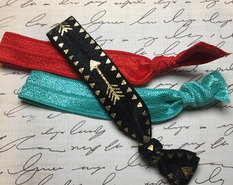 Hair Elastics Assortment set of 3