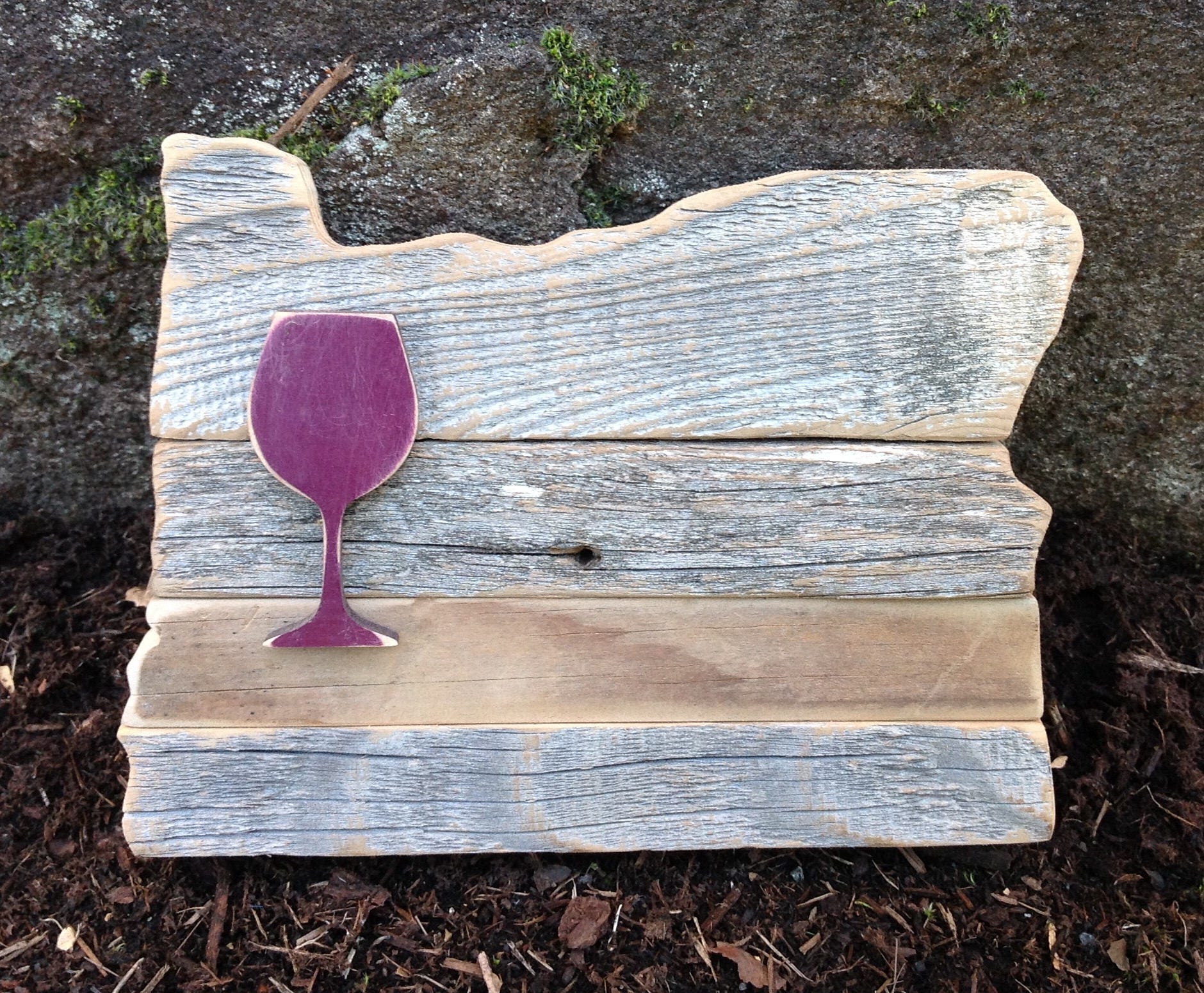 Wine Glasses Wood Signs Gifts Oregon Sign Zoom