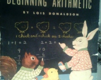 Sale-1937 Whitman Beginning Arithmetic Book