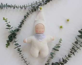 Waldorf doll, baby doll, handmade doll, pocket doll, cuddle doll