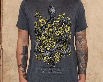 Macbeth - Shakespeare - Heather Charcoal - Poly Cotton