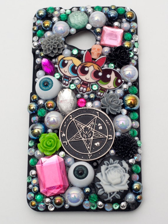 Pastel goth decoden satanic alternative HTC one m7 phone case