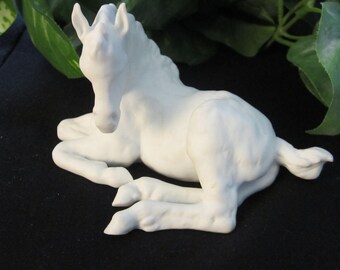 Kaiser Porcelain Foal, vintage, Kaiser, porcelain, foal, horse, pony, colt, white
