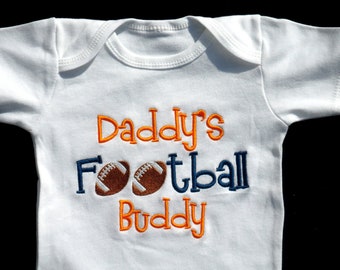 Football Baby Boy Clothes Daddy S Football Buddy Sports
