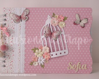 Album and signature book "Mariposa"
