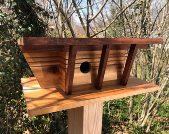 Midcentury birdhouse | Etsy Midcentury birdhouse | Etsy