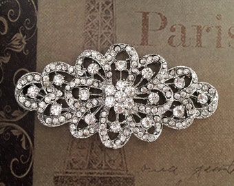 Wedding Brooch Rhinestone Brooch Bridal Brooch Crystal Brooch