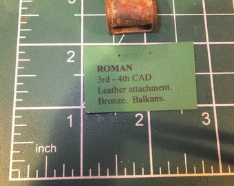 Roman Empire Leather Attachment Bronze