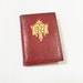 Antique 1922 Red Stamp Book - Calendar Advertising - 2 Cent Stamp - Reeve Schumann - Vintage