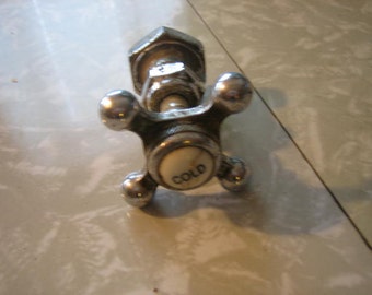 Antique Vintage Cold Water Faucet Part