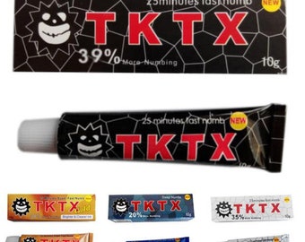 TKTX More Numbing Tattoo Cream Fast Numb Anaesthetic All Colours Blue Red White In Stock