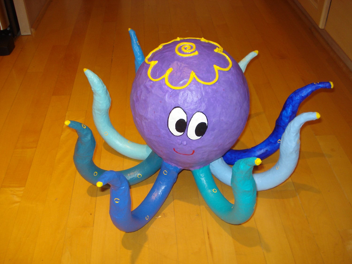 Paper Mache Octopus