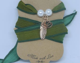 Silk bracelet