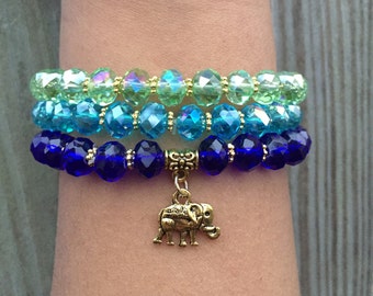 Elephant Mantra Bracelet