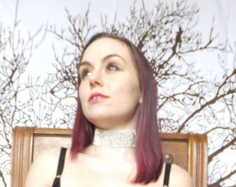 Vintage Crystal Glam Choker
