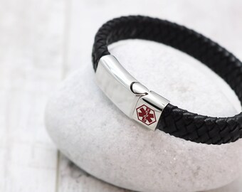 Medical Id bracelet - medical alert - medical alert bracelet