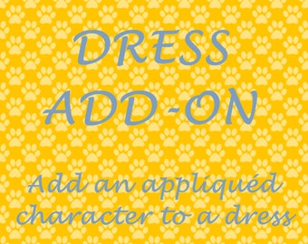 Dress Add-On, Add an Appliquéd Character to a Dress