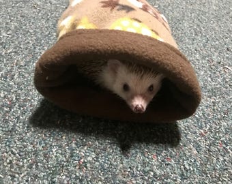 Hedgehog Snuggle Sack/Pouch Two Colors (including hedgehog patterns!)