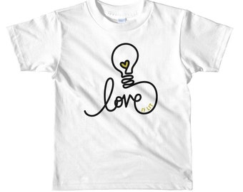 Love is lit // Toddler Kids Graphic Tee