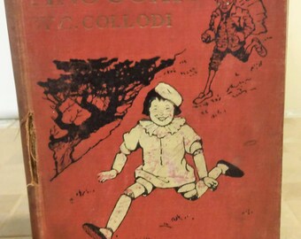 Pinocchio by C. Collodi(Carlo Lorenzini) Illustrations by Maria Kirk. J. B. Lippincott company. 1916.