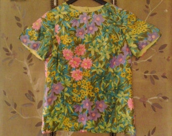 60s flower power Alex Colman blouse