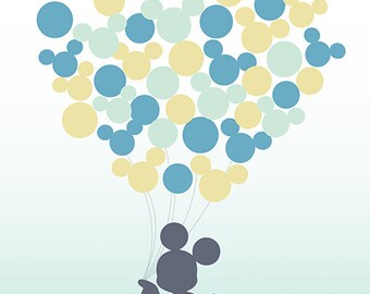 Disney-themed Baby/Bridal Shower Signing Poster - Digital/Self-Print