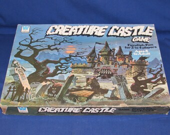 CREATURE CASTLE GAME 1975 Whitman Fiendish Fun