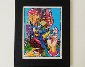 Contemporary handmade Embroidery (reproduction)