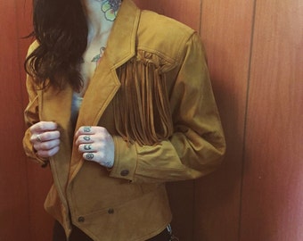 Fringe Leather Dream Jacket