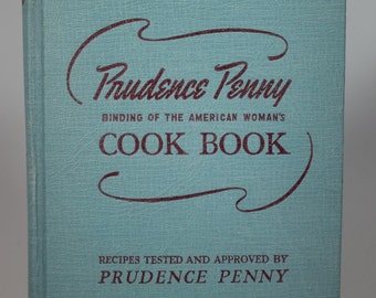 Vintage Cookbook Prudence Penny Binding of the American Woman's Cook Book San Francisco Examiner 856 Pages 1951