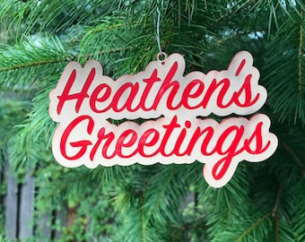 Heathen's Greetings Ornament
