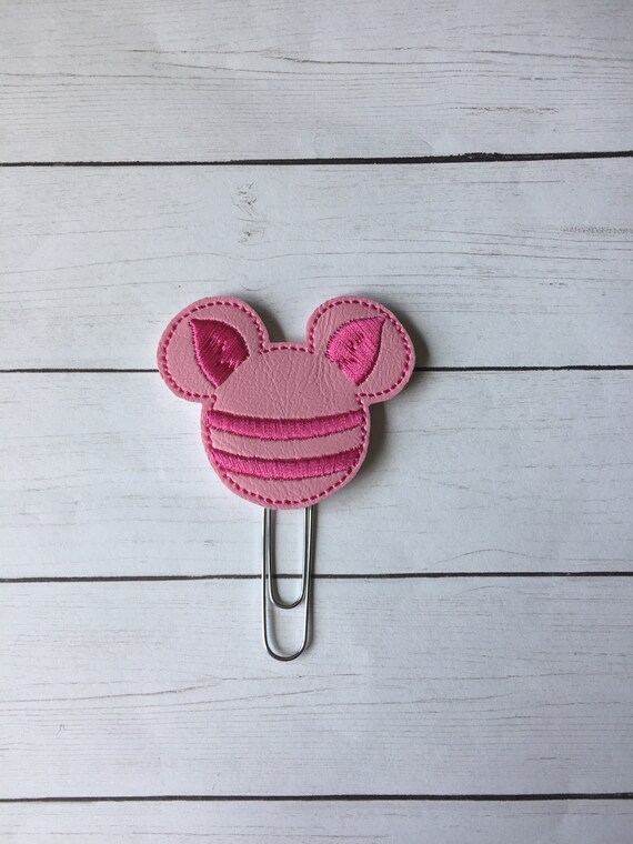 Piglet Mouse planner Clip/Planner Clip/Bookmark. Pig Planner Clip. Mouse Planner Clip. Character Planner Clip. Pooh Planner Clip