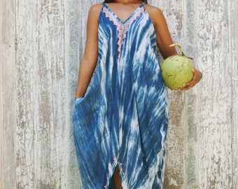 SALE! Embroidery bohemian dress/Beach dress/Festival dress/Beach wear/Loose fitting Dress* MEDINA DRESS