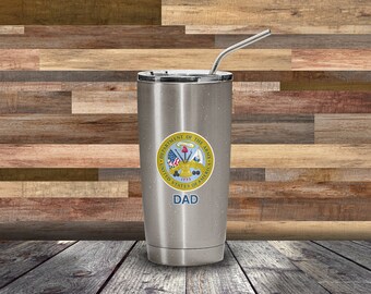 Army Dad Decal~Army Seal Decal~Army Dad Yeti Decal~Army Dad Car Decal~US Army Seal Decal~US Army Seal Dad Decal~Army Seal Yeti Decal~Army