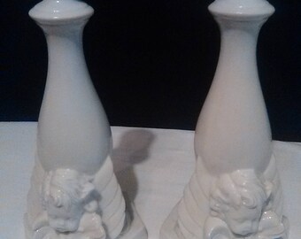 Sweet Angel Candle holders. For taper candles.