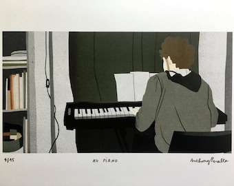 THE PIANO illustration
