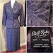 Vintage 1940s Purple Tailored Ladies Suit - 35/36 Bust