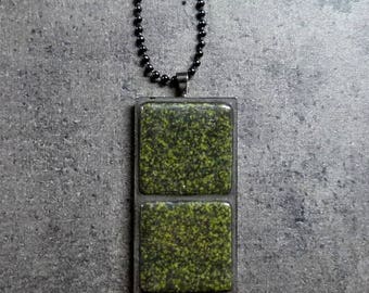 Mosaic pendant / Mosaic necklace FREE SHIPPING!