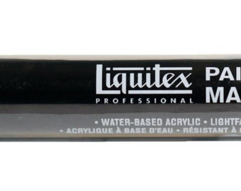 Liquitex Paint Marker Carbon Black, Acrylic Paint Pen, Waterbased Paint Marker, Black Paint Marker, Art Supplies