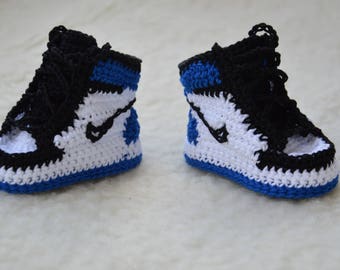 crochet_nike,crochet fragment design X jordan_1,crochet jordan_1