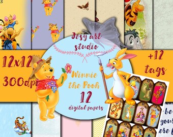 Download Pooh clipart | Etsy