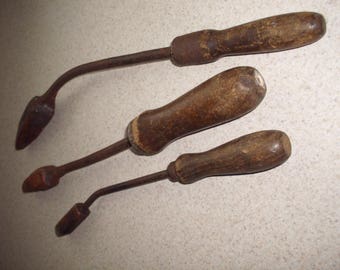 Antique Wood Handled Soldering Iron Tool copper tip Electric Materials North East Pennsylvania