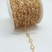 Diamond by the Yard style Swarovski quality Crystal Rosary Bead Chain - Silver/ Gold plated - Crystal Bead Chain, 6mm, 1 yard= 3 feet