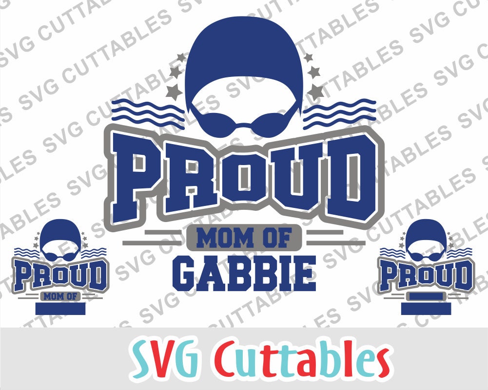 Download Swim svg Proud Swim Mom svg eps dxf swimming svg swim