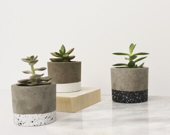 Concrete Planter, Indoor Planter, Concrete Decor, Cement Plant pot, Concrete Pot, Succulents Planters, Round Planter, Cactus Planter