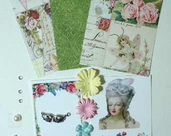 Artist Trading Card Kit Marie Antoinette