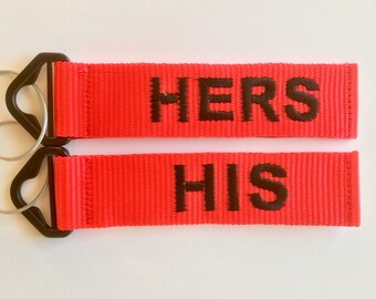 Big Tags - HERS & HIS Luggage tag set
