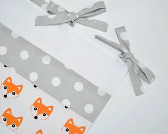 Crib Organizer, 2 Pockets, 100% cotton